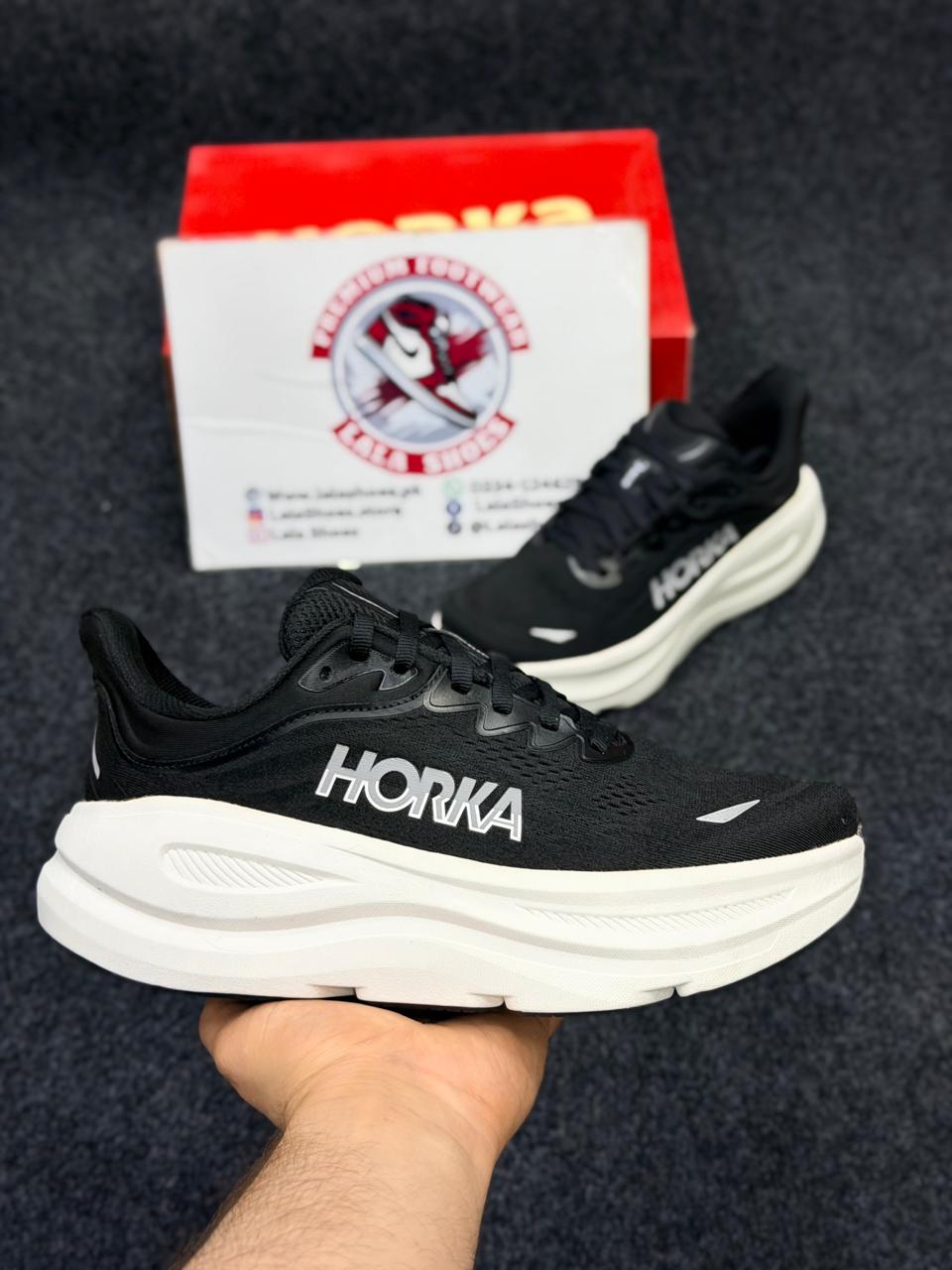 Horka Men’s  Ultra-Cushioned Running Shoes – Lightweight Performance Sneakers HK00112