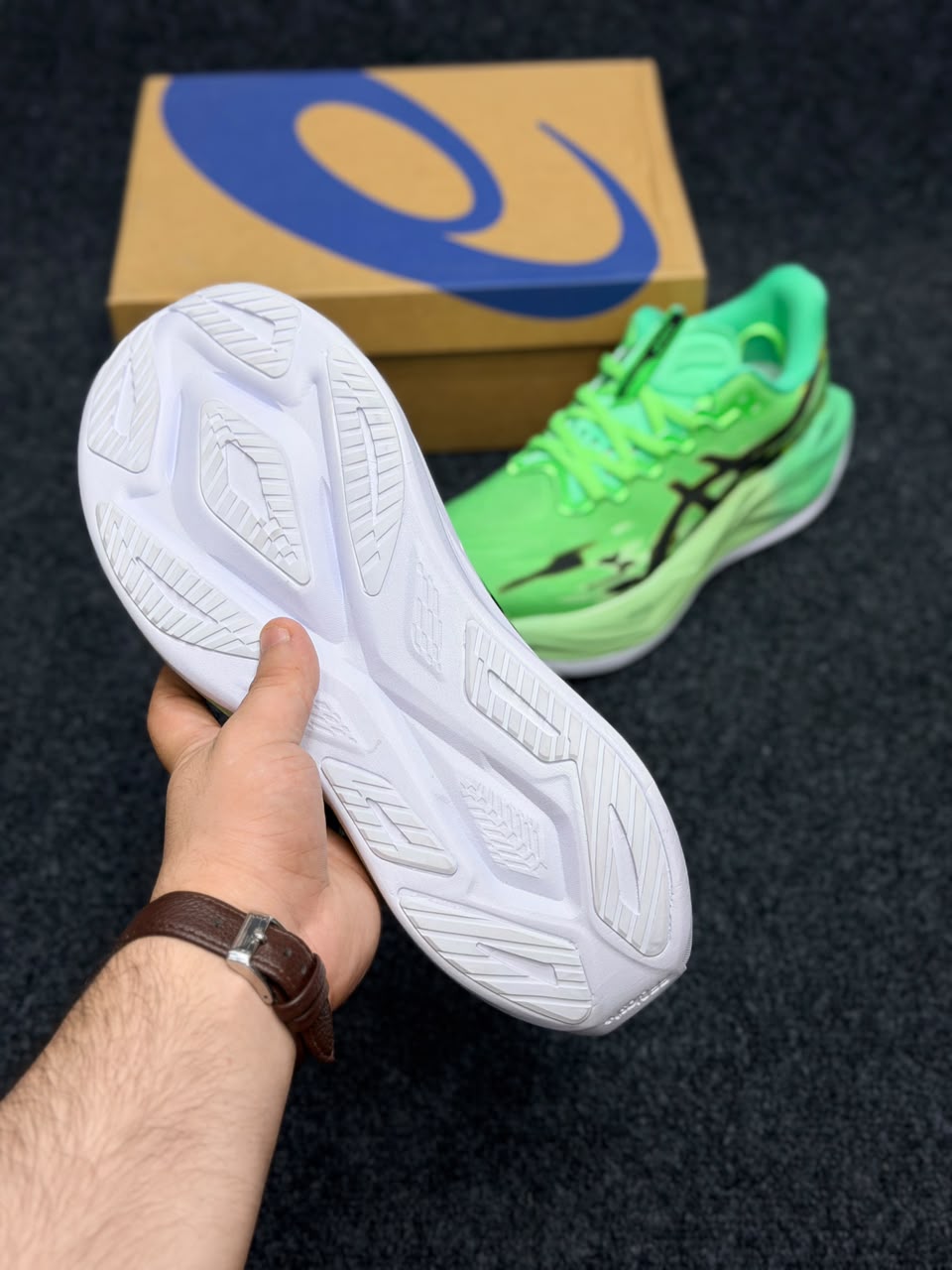ASICS Superblast 3 – Neon Green / Black