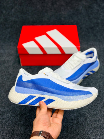 HYPERBOOST EDGE Running Shoes.Color: Royal Blue / White