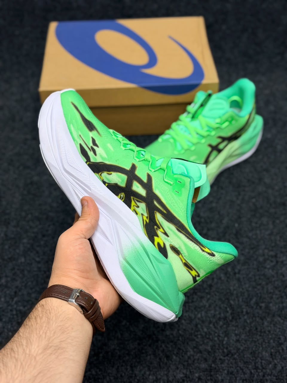 ASICS Superblast 3 – Neon Green / Black