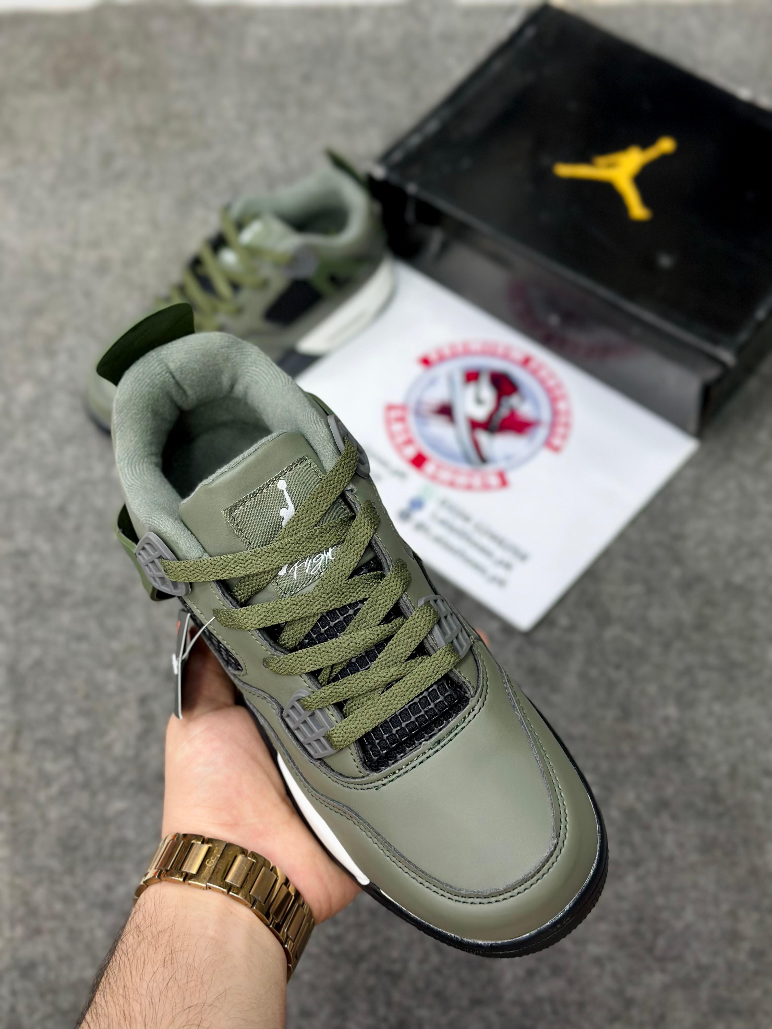 Air Jordan 4 Retro Army Green