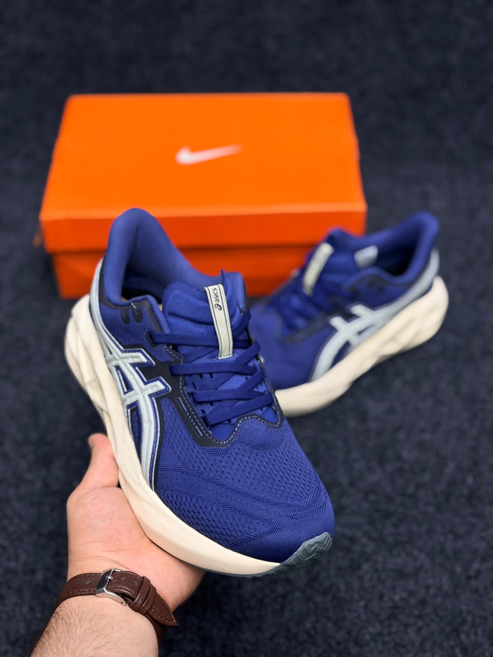 ASICS NOVABLAST 5 – Royal Blue / White