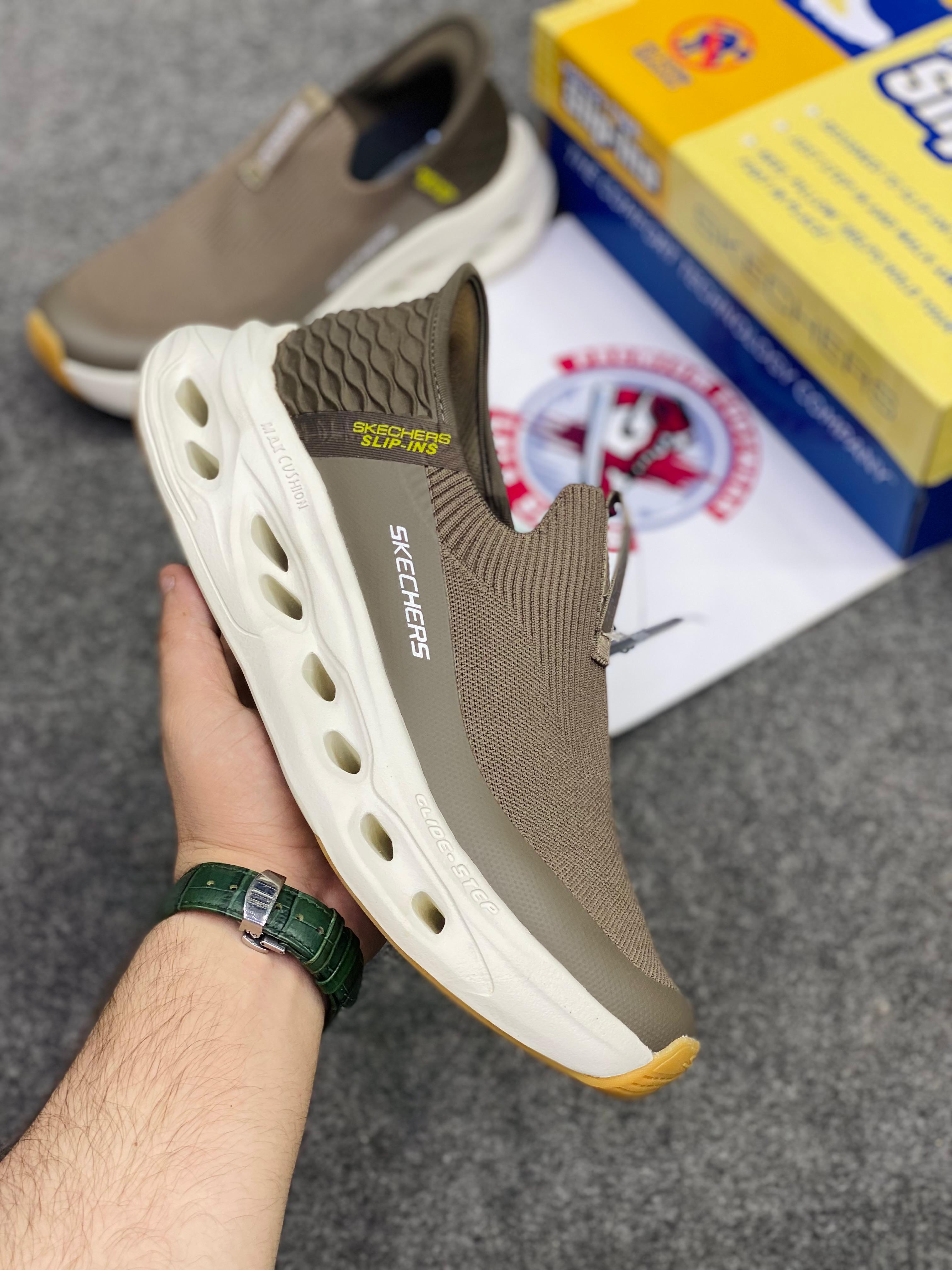 Skechers GlideFit Max Cushion SlipOns – Ultra Comfort - Free Delivery 001