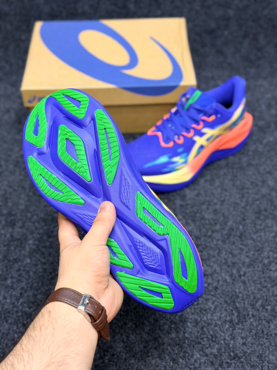 ASICS Superblast 3 – Royal Blue / Orange Multi