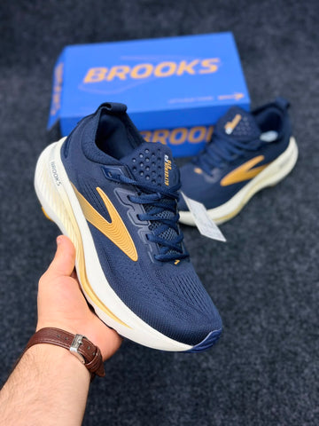 Brooks Glycerin 23 – Navy Blue / Gold / White