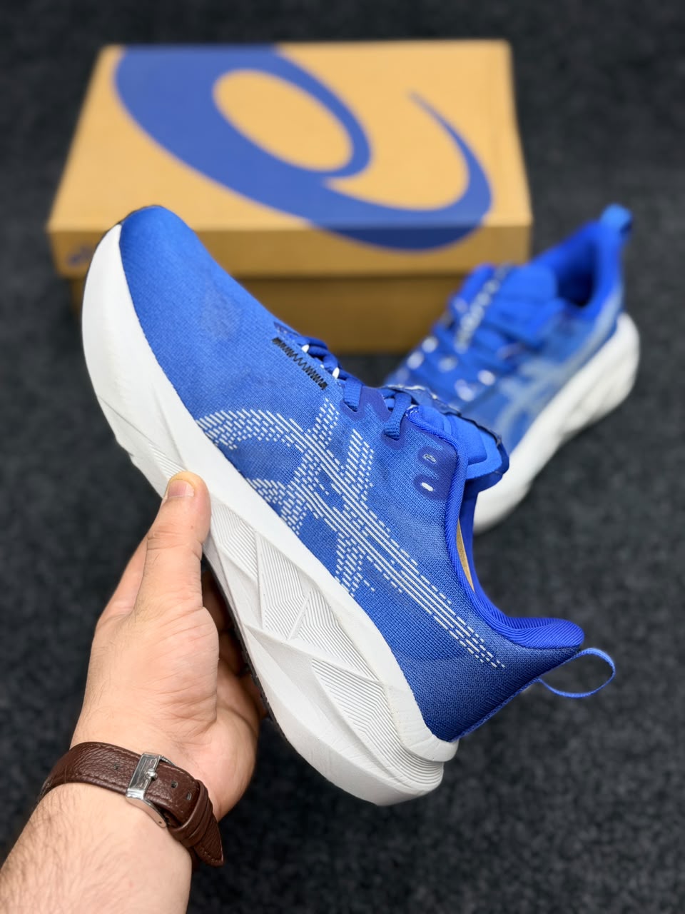 ASICS NOVABLAST 5 – Royal Blue / White