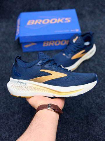 Brooks Glycerin 23 – Navy Blue / Gold / White