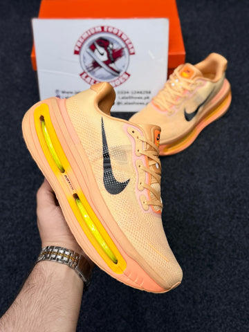 Nike Air Zoom Cushion Running Shoes – Orange Yellow Neon