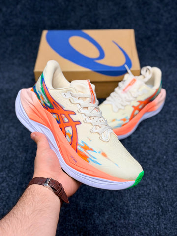 ASICS Superblast 3 – Cream / Orange Multi