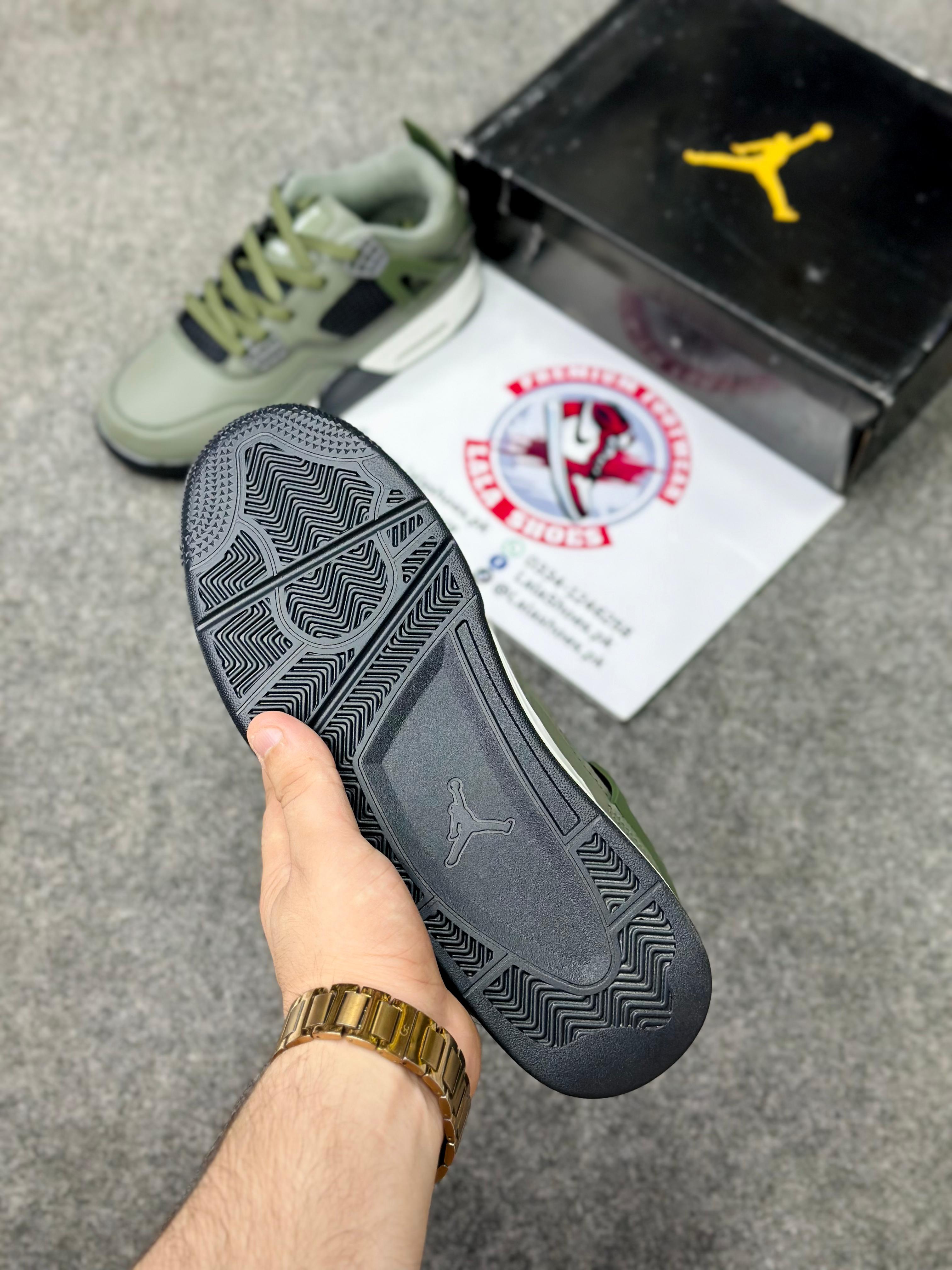 Air Jordan 4 Retro Army Green