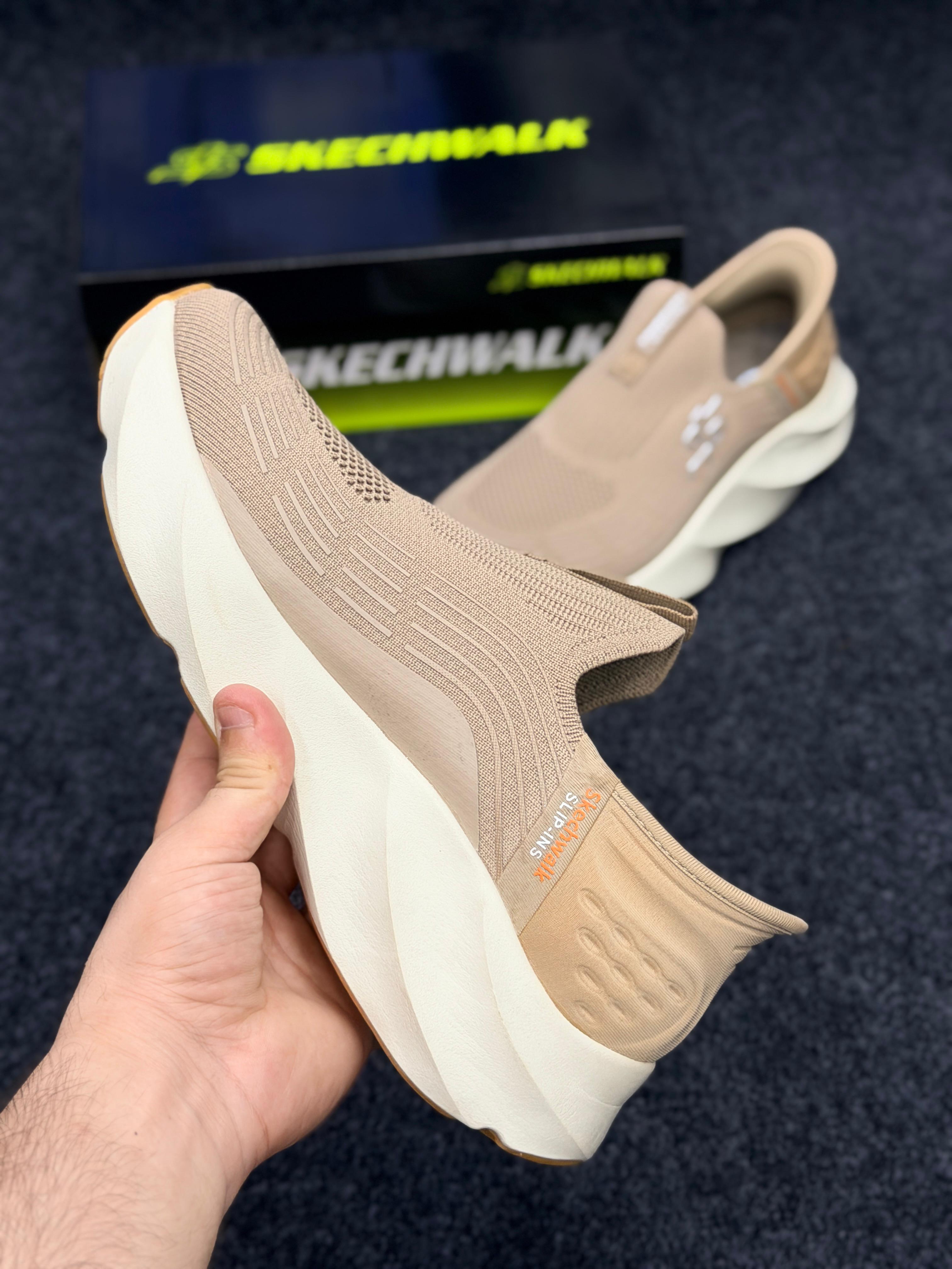 Skechers Hyper Boost – 2026 Model. Cream colour