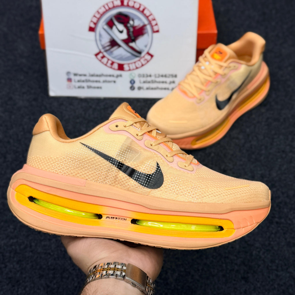 Nike Air Zoom Cushion Running Shoes – Orange Yellow Neon