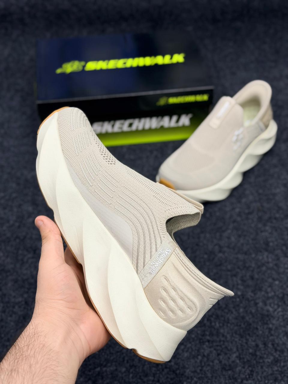 Skechers Hyper Boost – 2026 Model  white colour