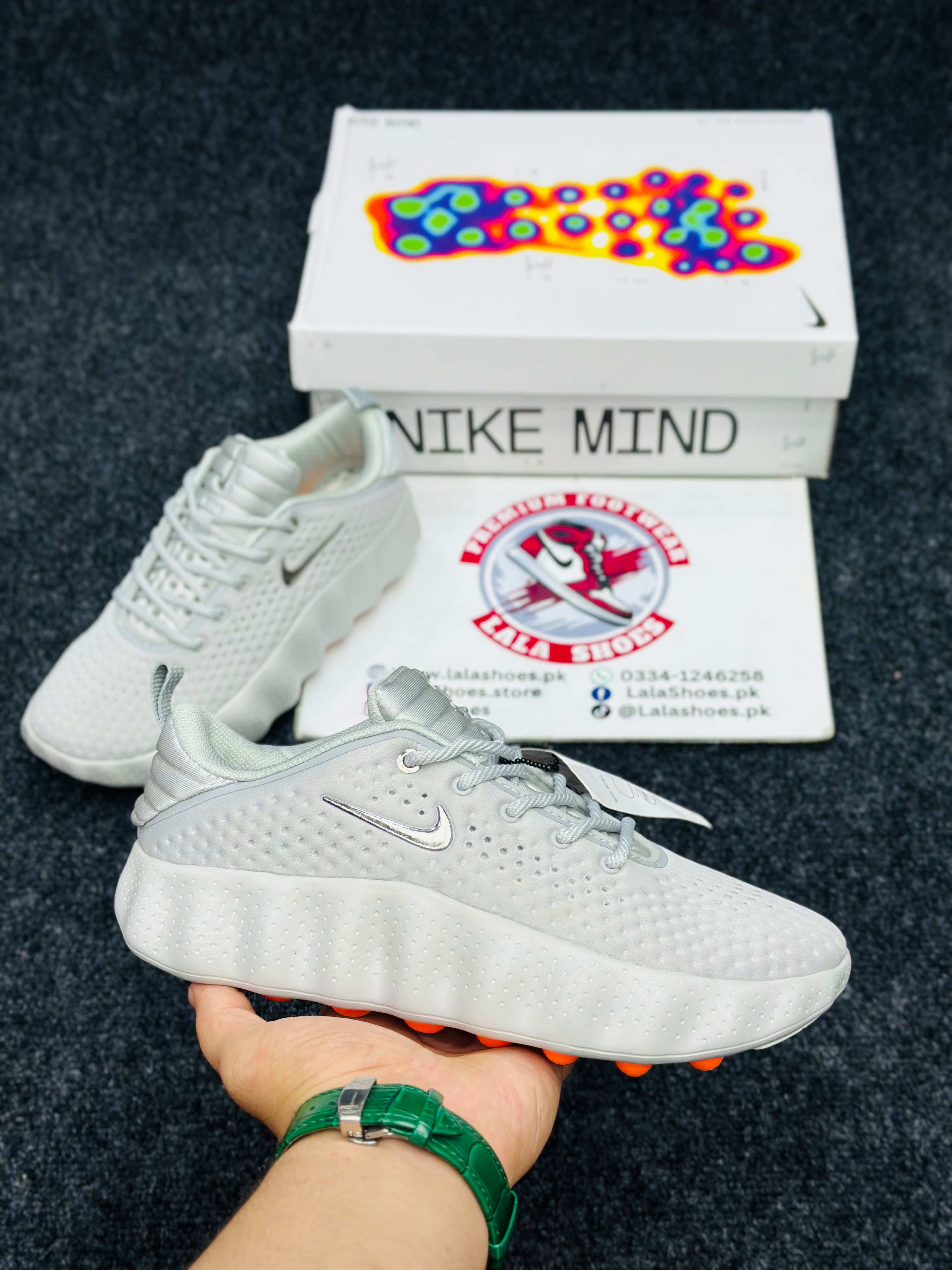 Nike Mind Classic Running Shoes – Light Grey