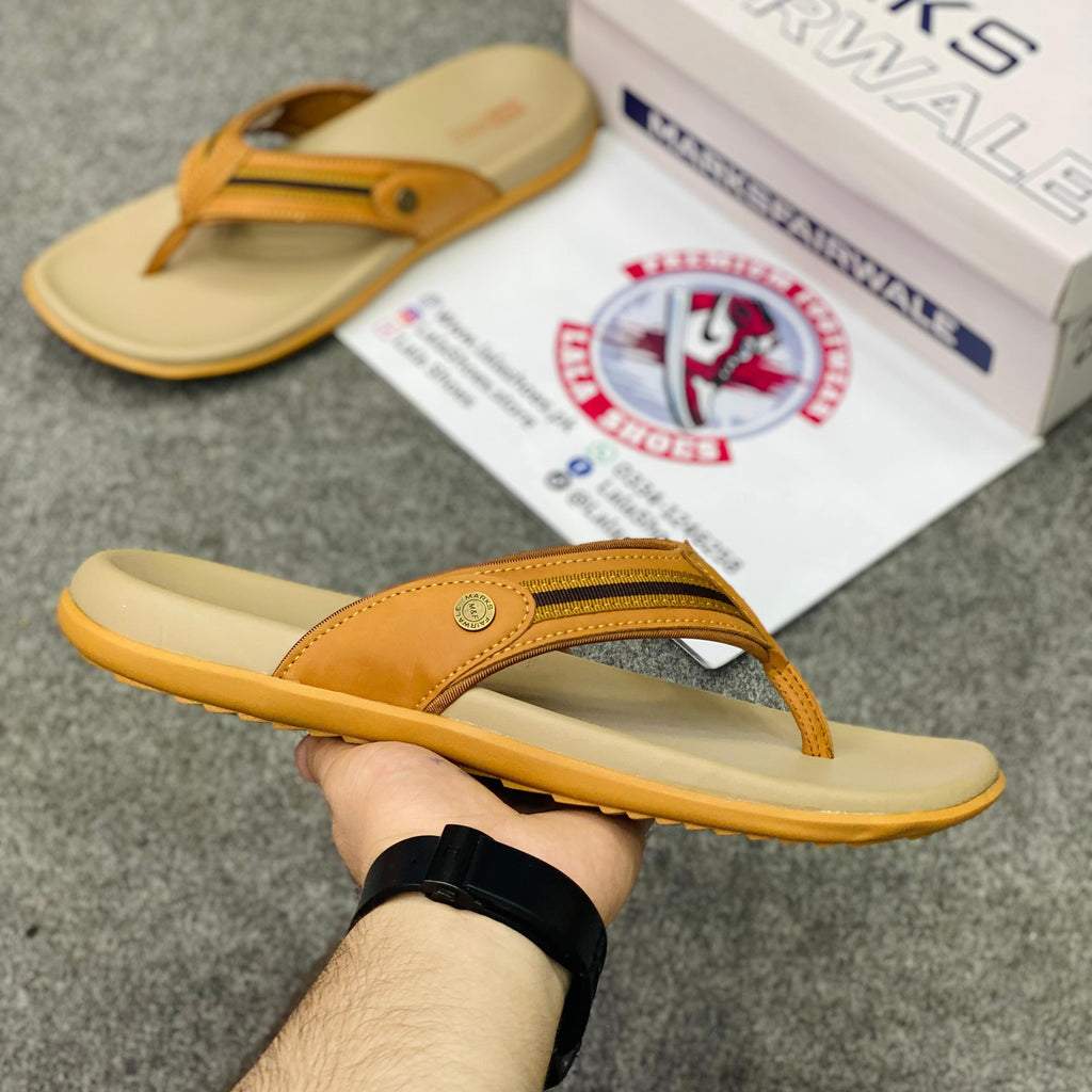 Marks 007 Leather Slides, Premium Lifestyle slides