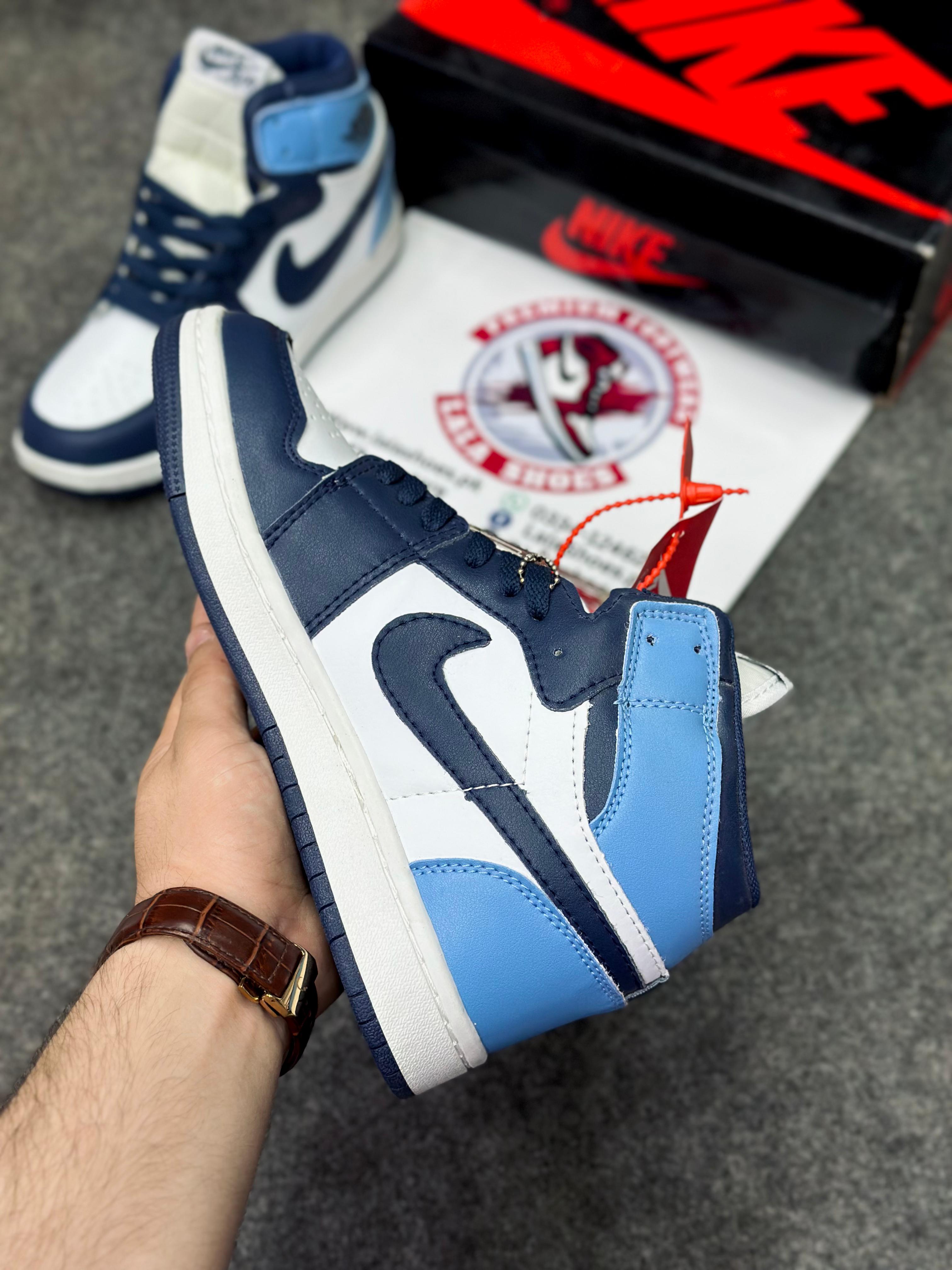 AJ1 Retro High Obsidian UNC