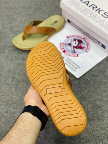 Marks 004 Leather Slides, Premium Lifestyle slides