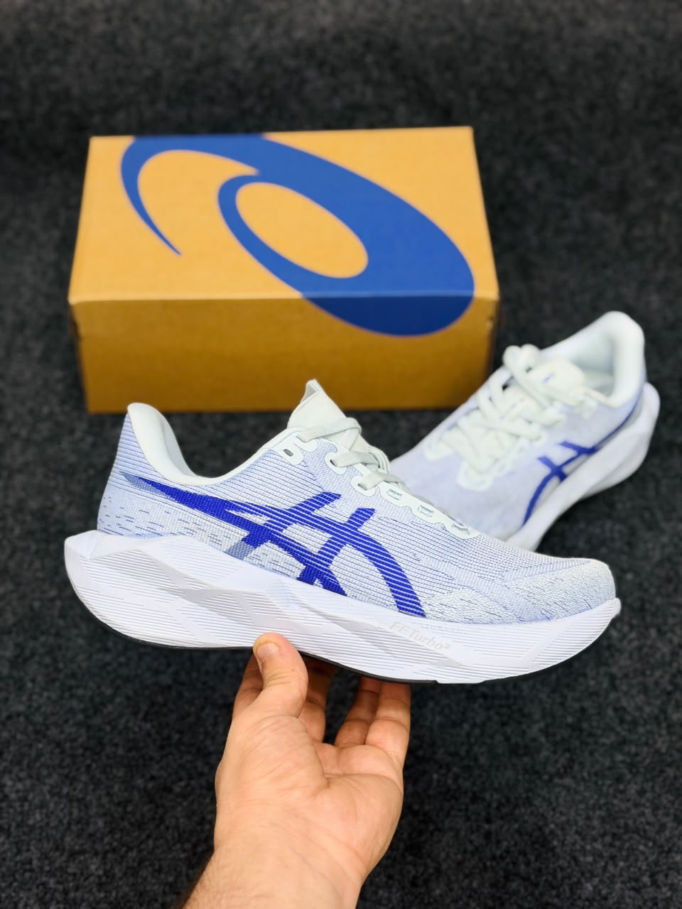 ASICS NOVABLAST 6..grey blue