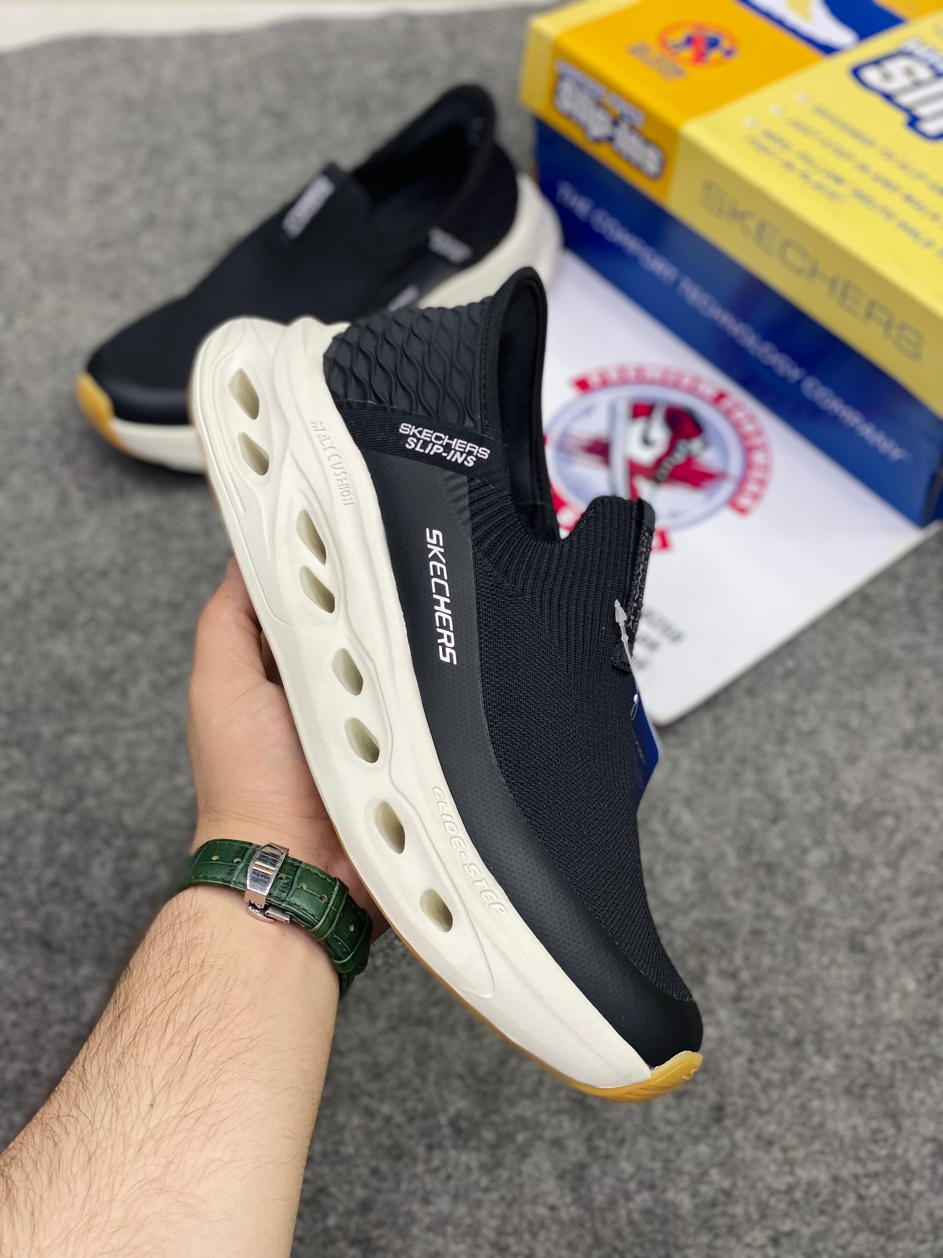 Skechers GlideFit Max Cushion SlipOns – Ultra Comfort - Free Delivery 001