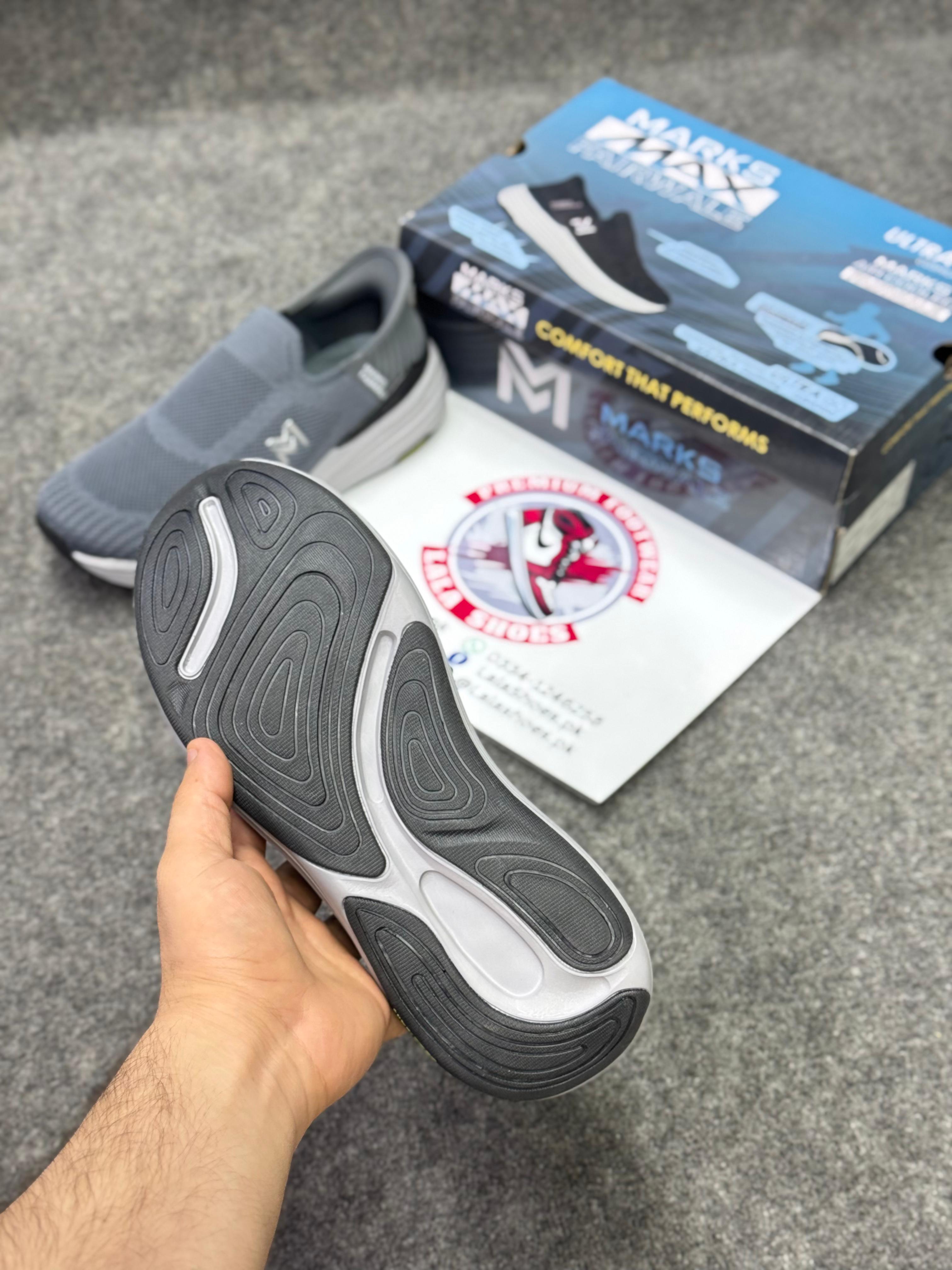Skechers Slip-ins: Max Cushioning Hyper Burst shoes grey, Running Shoes in Pakistan