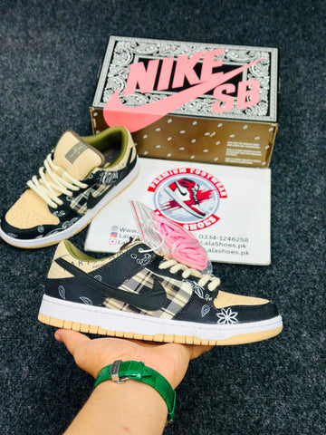 Nike SB Dunk Low x Travis Scott "Cream/Black/Olive"