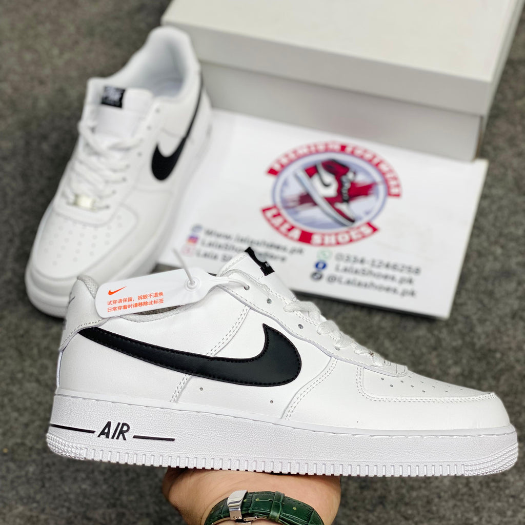 "Nike" Air Force White & black