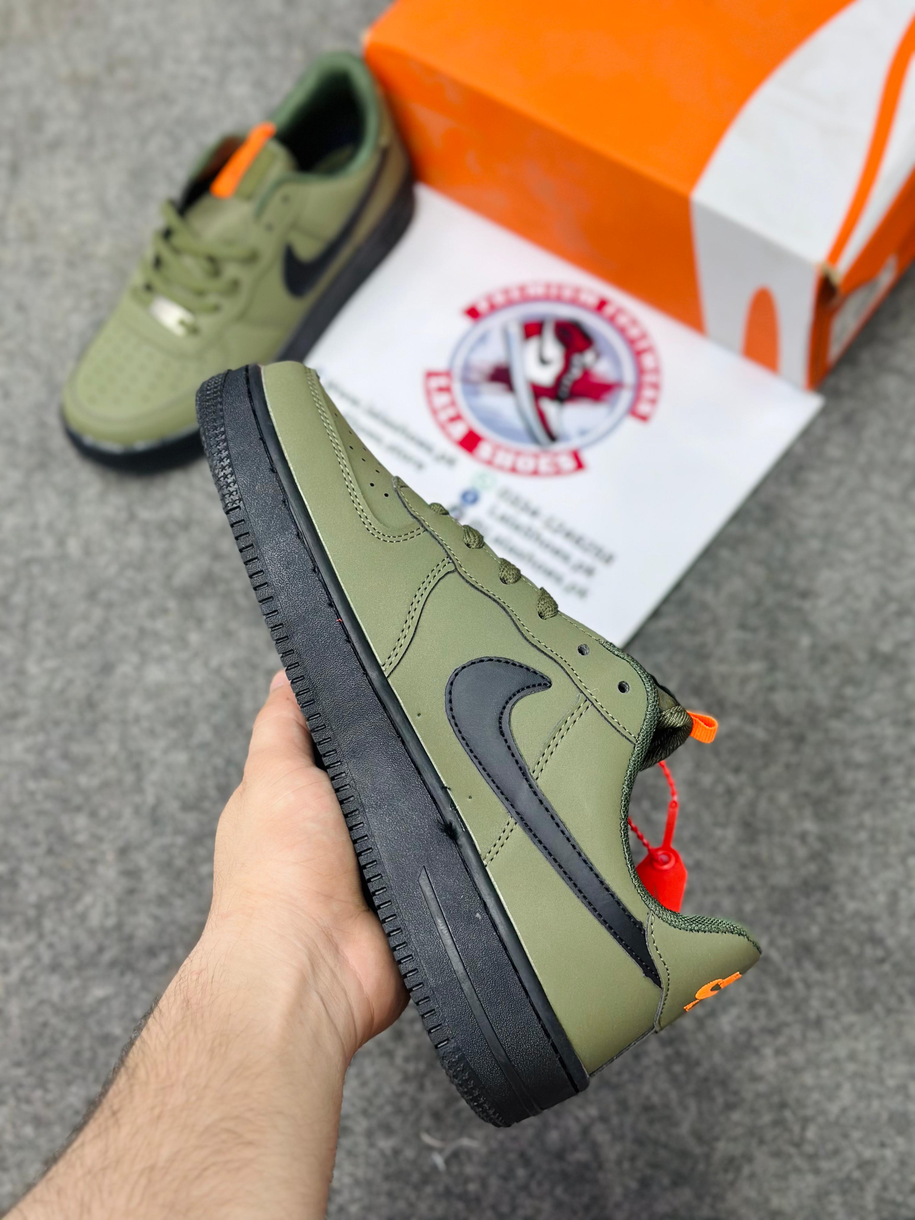 Nike Air Force Olive Green