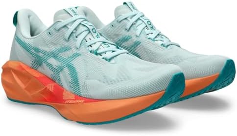 Asics blast 5 Full Color Name: Light Blue & Orange