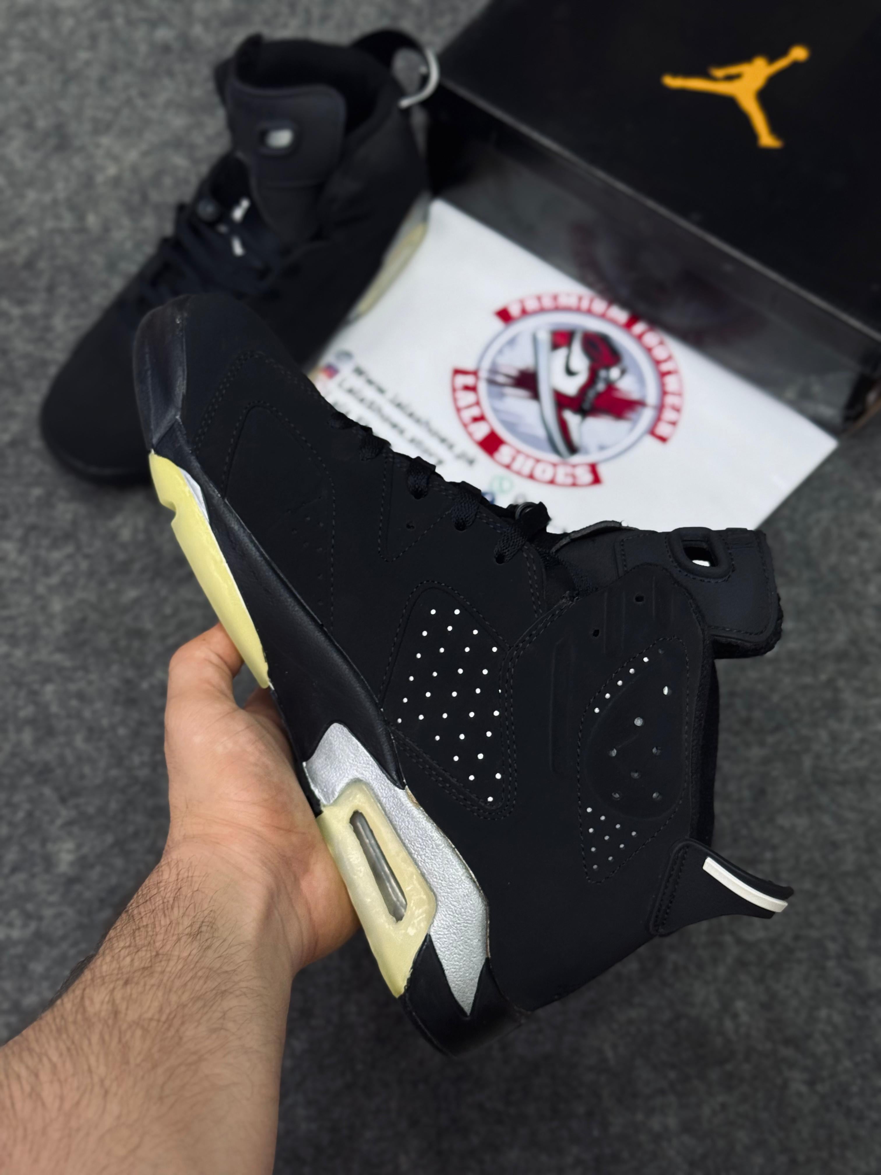 Air Jordan 6 black grey