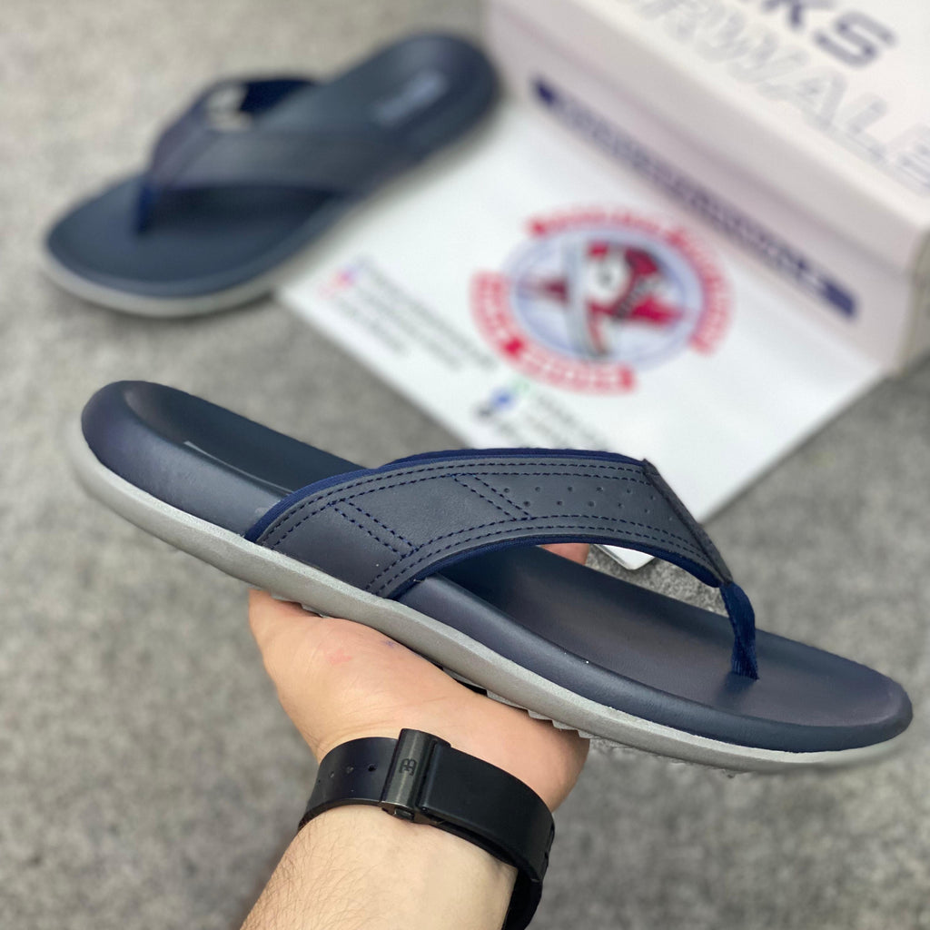 Marks 005 Leather Slides, Premium Lifestyle slides