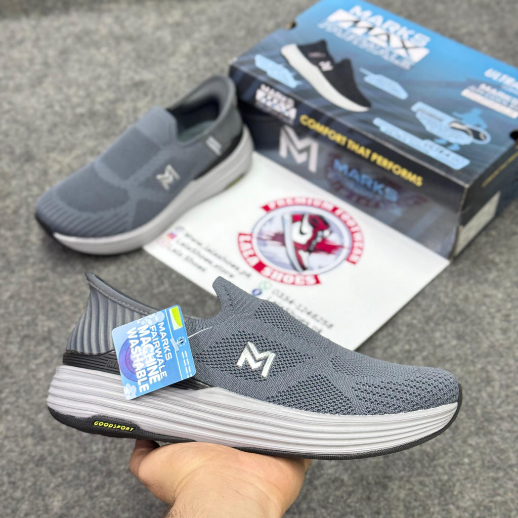 Skechers Slip-ins: Max Cushioning Hyper Burst shoes grey, Running Shoes in Pakistan