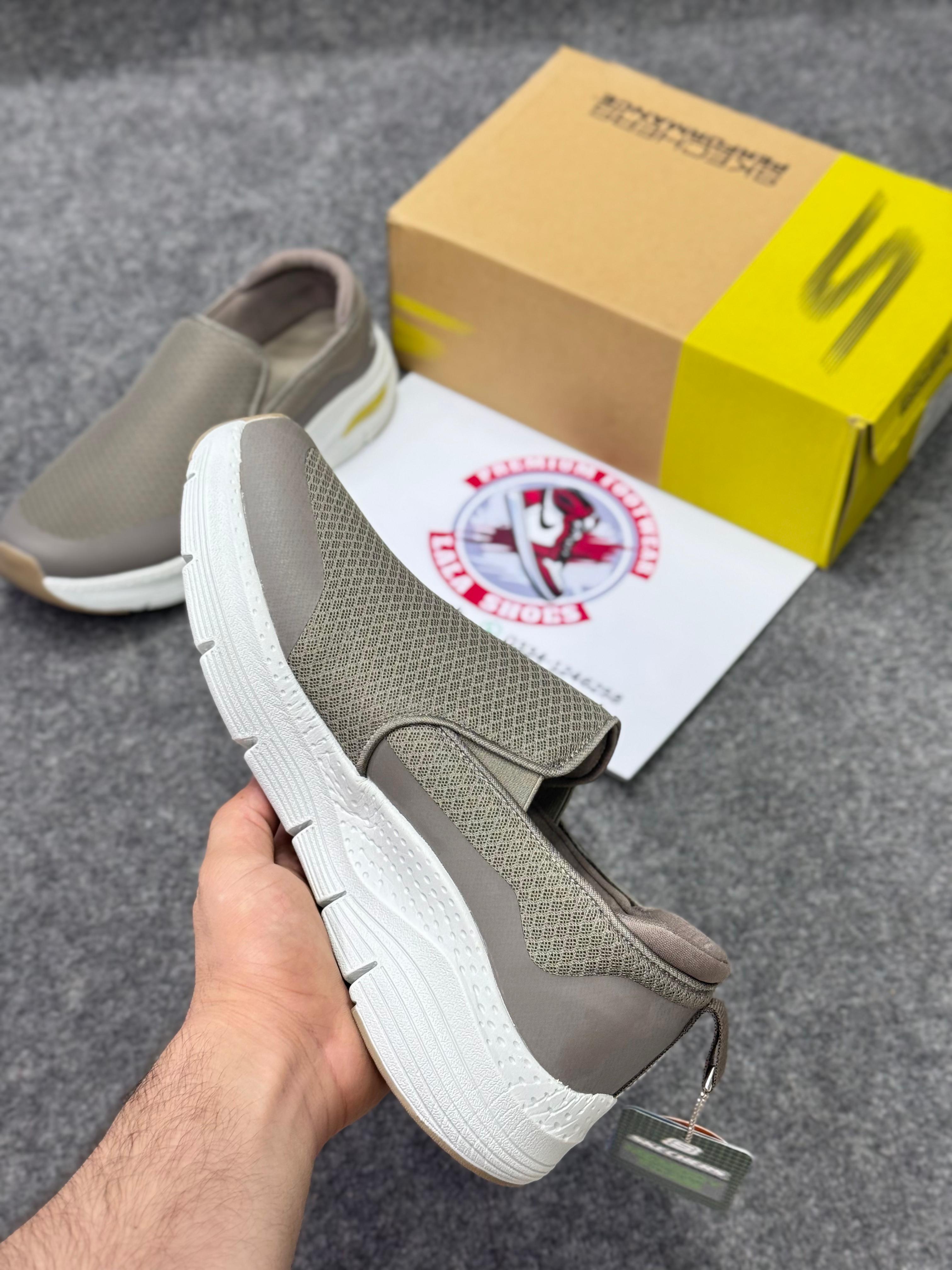 Skechers  Arch fit Khaki - Orthopedic Shoes