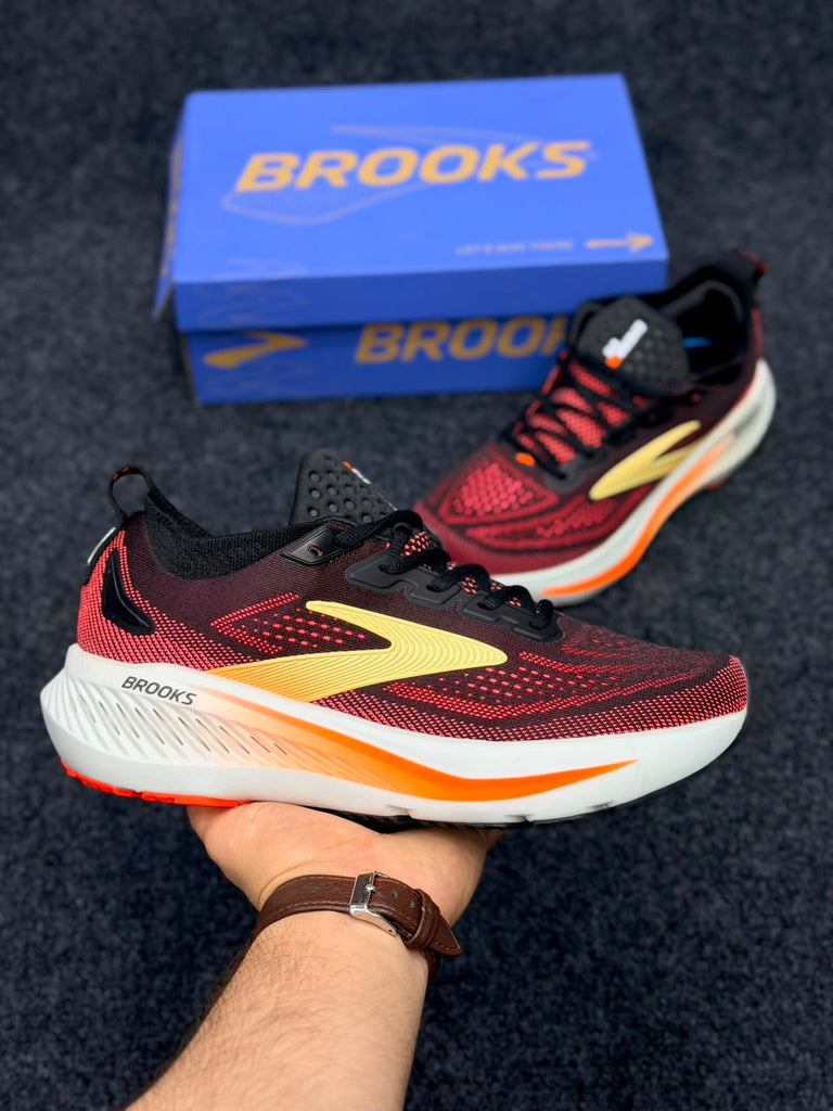 Brooks Glycerin 23 – Black / Red / Orange