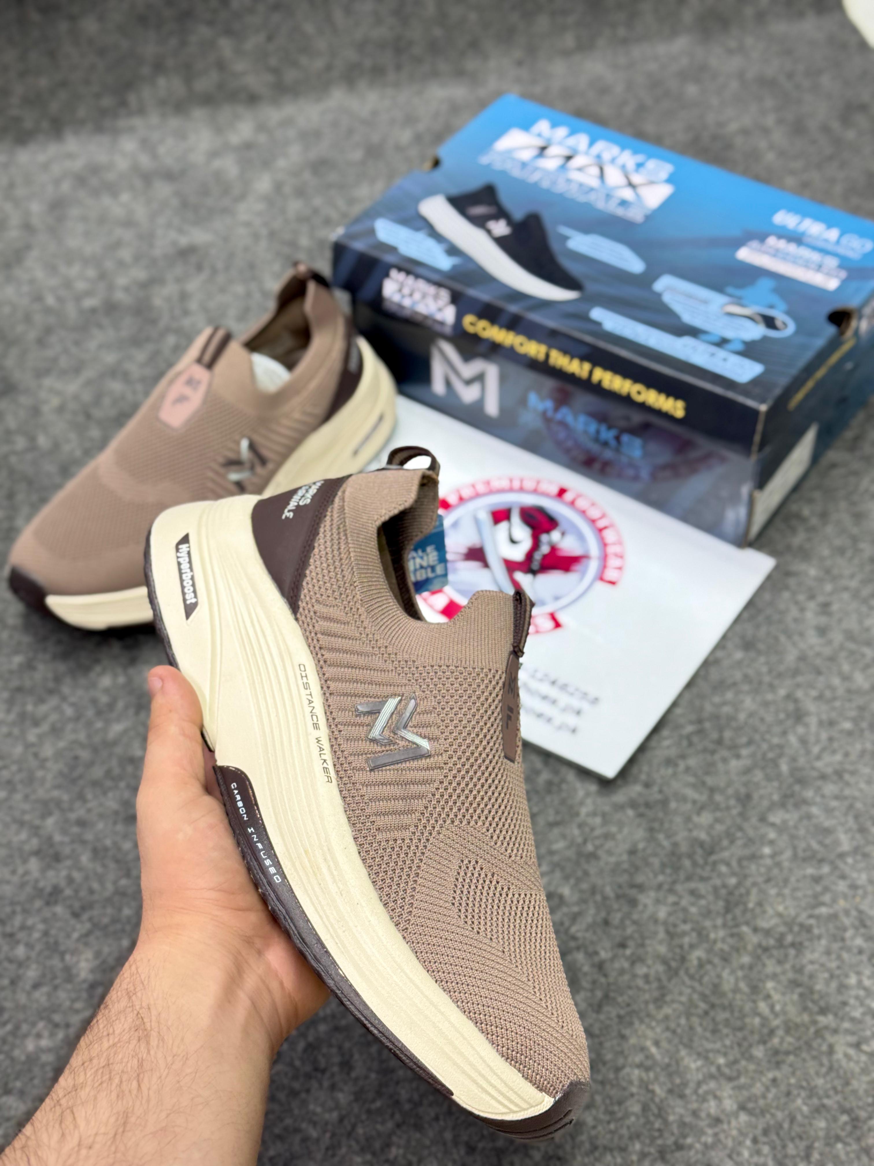 Skechers Slip-ins: Max Cushioning Hyper Burst Khaki 45789, Air-Cooled Memory Foam