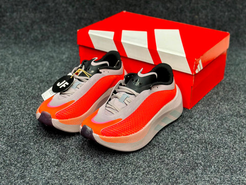 adidas Hyperboost Edge Running Shoes....Grey / Solar Red / Off White