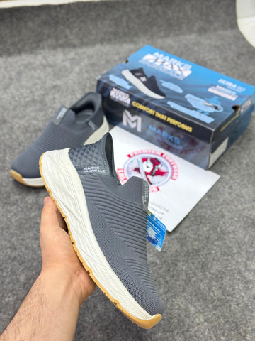 Skechers Slip-ins: Max Cushioning Hyper Burst Grey, Running Shoes in Pakistan