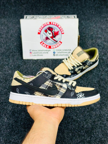 Nike SB Dunk Low x Travis Scott "Cream/Black/Olive"