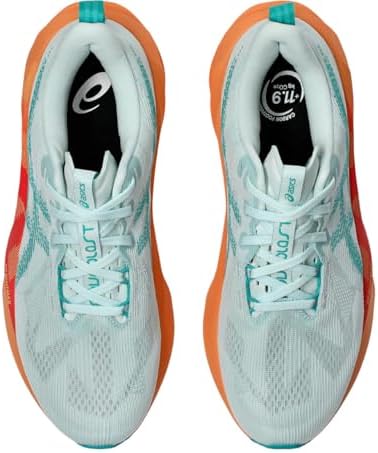 Asics blast 5 Full Color Name: Light Blue & Orange