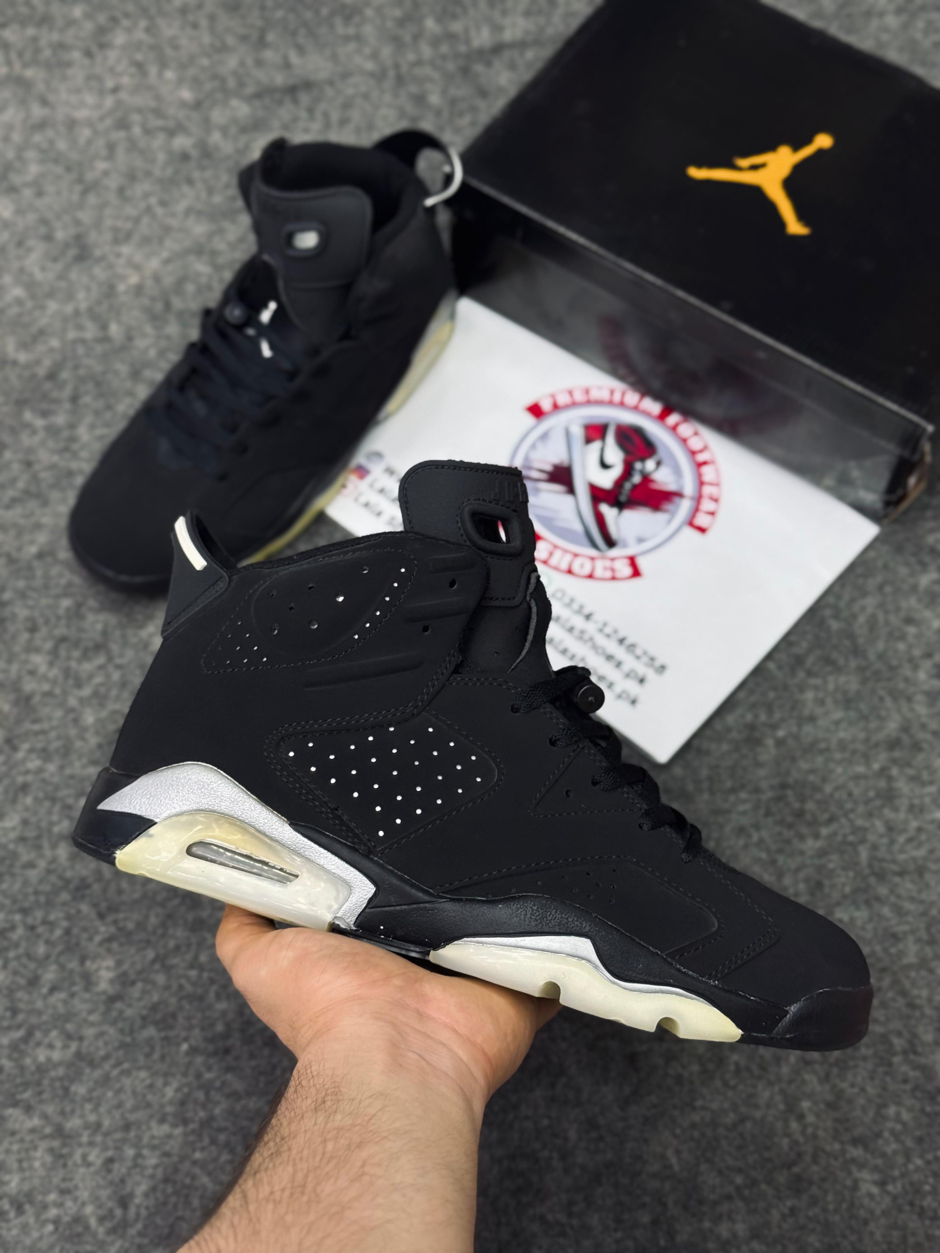 Air Jordan 6 black grey