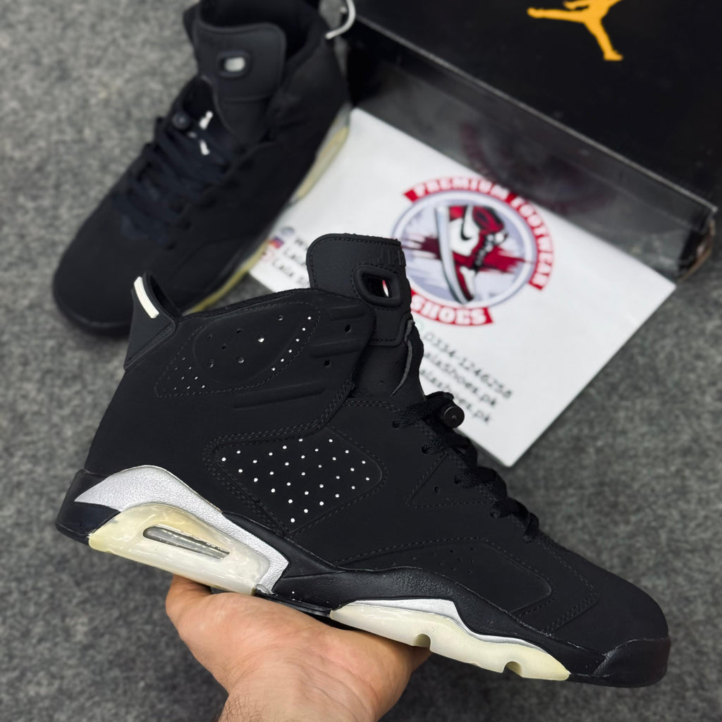 Air Jordan 6 black grey