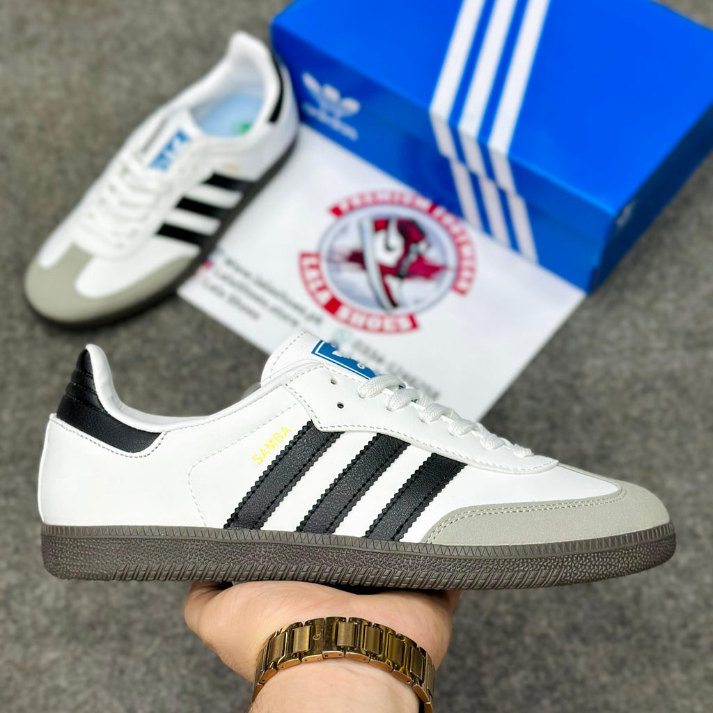 Adidas Samba Shoes White - Free Delivery All over Pakistan