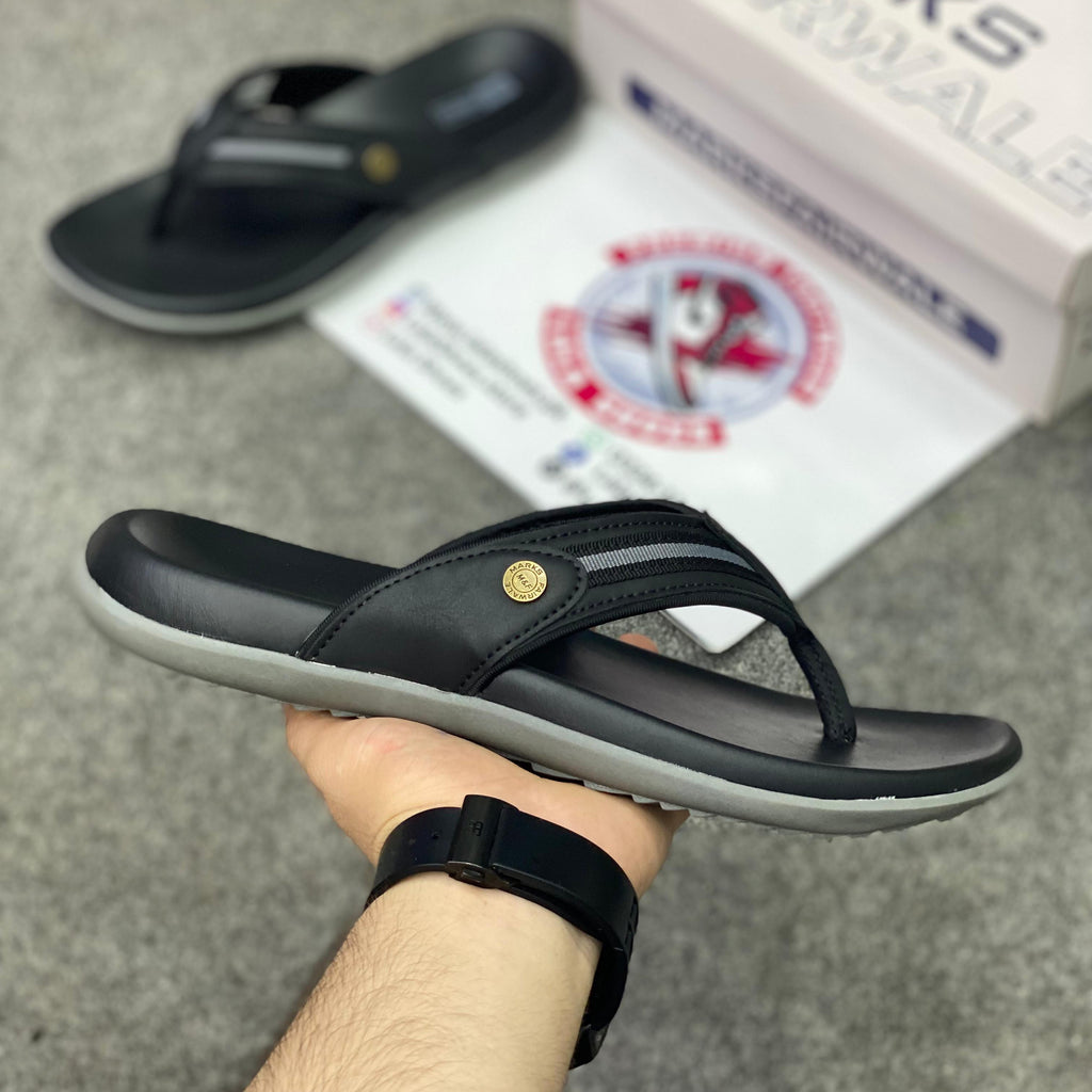 Marks 006 Leather Slides, Premium Lifestyle slides