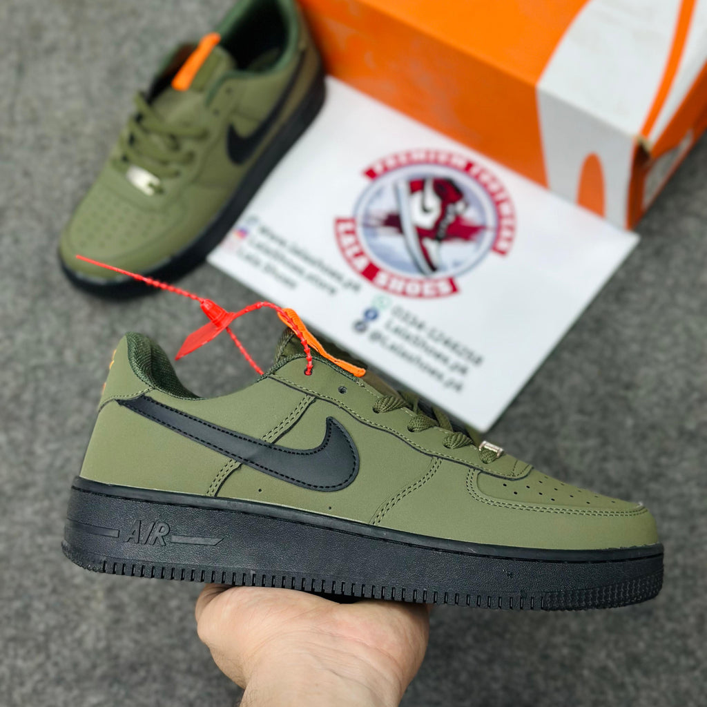 Nike Air Force Olive Green