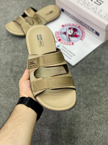 Marks 002 Leather Slides, Premium Lifestyle slides
