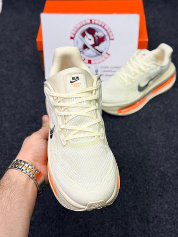 Nike Air Zoom Cushion Running Shoes – Cream Orange  Neon