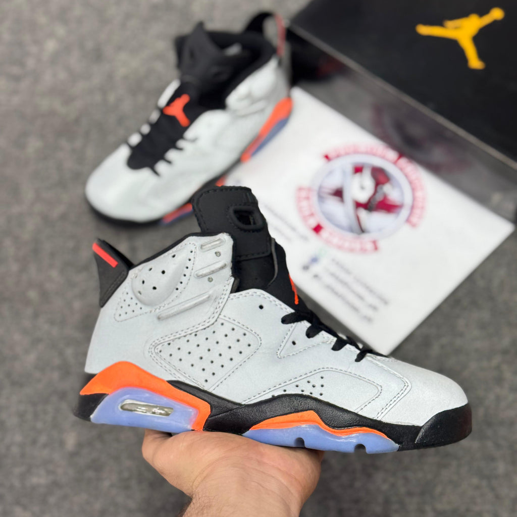 Air Jordan 6 silver