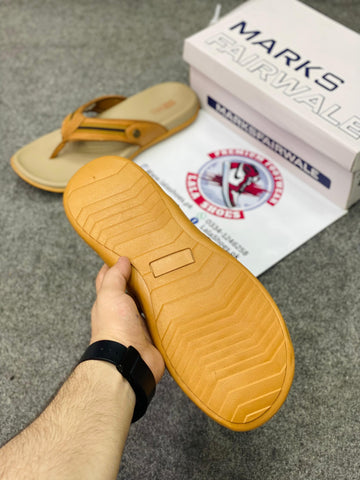 Marks 007 Leather Slides, Premium Lifestyle slides