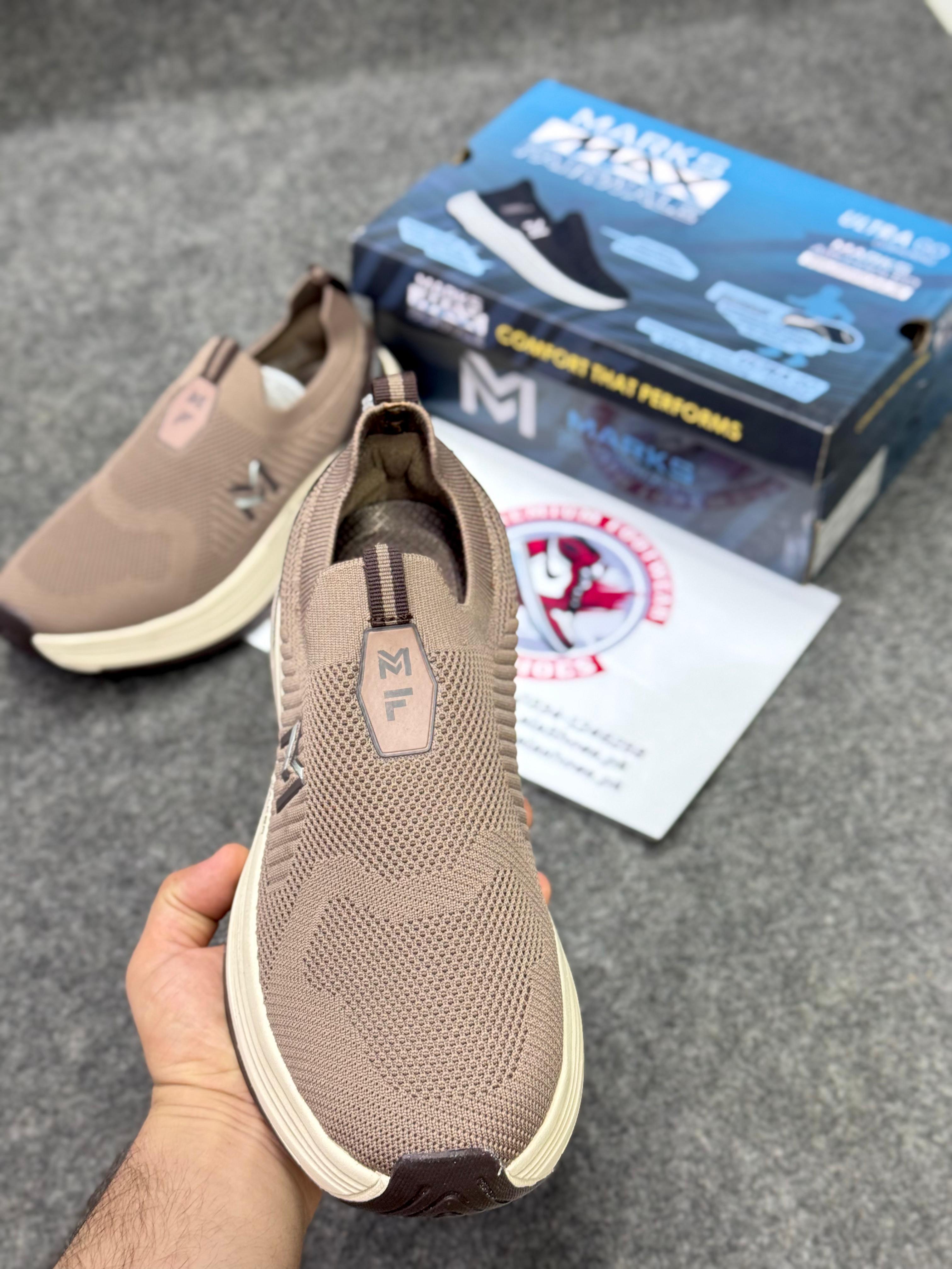 Skechers Slip-ins: Max Cushioning Hyper Burst Khaki 45789, Air-Cooled Memory Foam