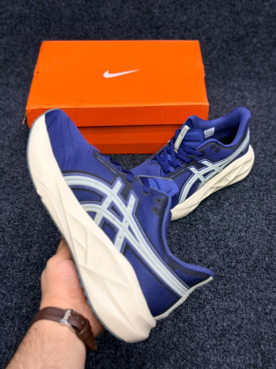 ASICS NOVABLAST 5 – Royal Blue / White