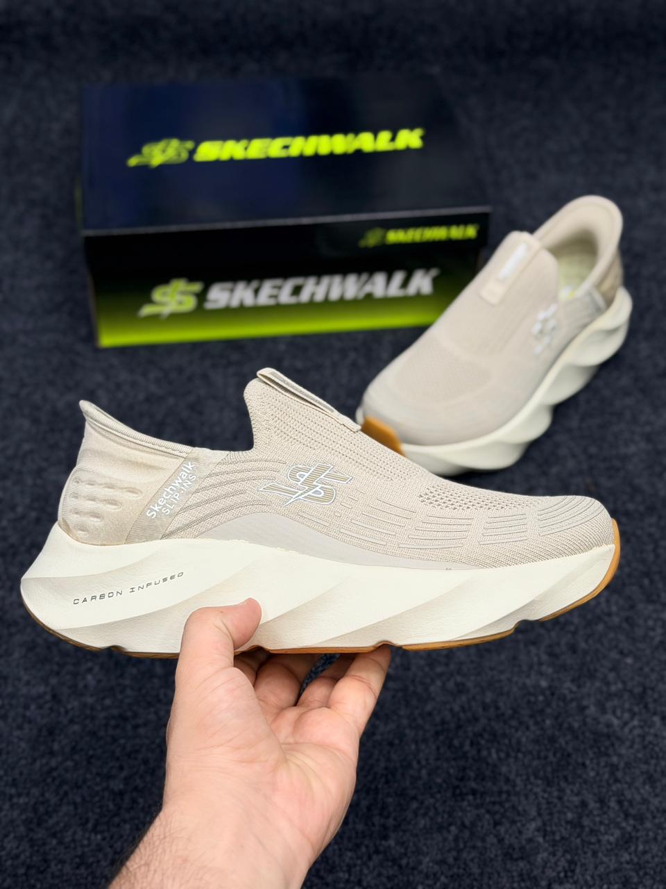 Skechers Hyper Boost – 2026 Model  white colour